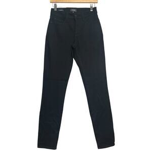 NYDJ Black Alina Legging Jeans Size 0 Soft Classic Basic Staple Normcore Simple